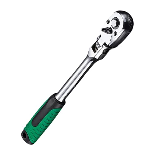 Songelt Ratschenschlüssel, 3/8 1/4 Zoll (1,27 cm), Umschaltknarre, Schnellspanner, Griff für Heimwerker, Autoreparatur, Ratschenschlüssel von Songelt