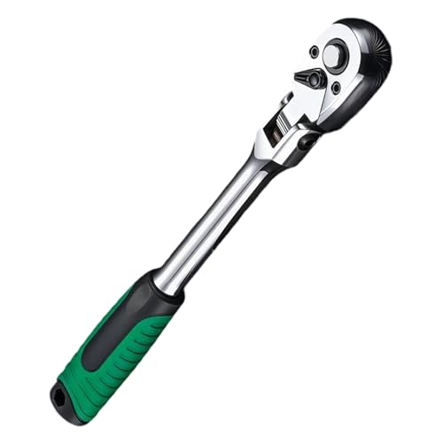 Songelt Ratschenschlüssel, 3/8 1/4 Zoll (1,27 cm), Umschaltknarre, Schnellspanner, Griff für Heimwerker, Autoreparatur, Ratschenschlüssel von Songelt