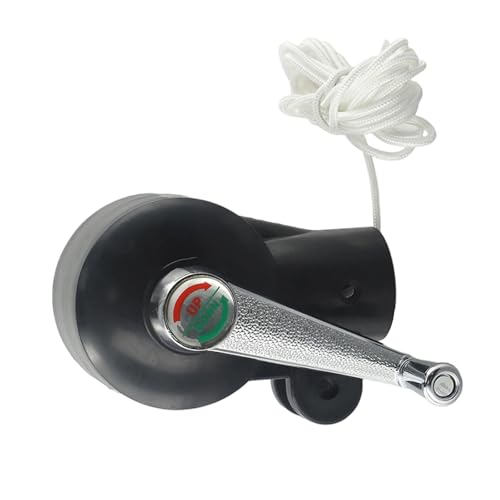 Songelt Robustes Outdoor-Sonnenschirmzubehör-Set, Ersatzschirm-Reparaturschnur, verdickte Handkurbel, Gartenzubehör, robustes Ersatzteil von Songelt