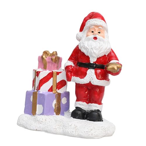 Songelt Schneemann-Figur aus Kunstharz, Weihnachtsdekoration für den Schreibtisch, Geschenk, Tischdekoration, Harzfigur Songelt Schneemann-Figur aus Kunstharz, Weihnachtsdekoration für den Schreibtisch, Geschenk, Tischdekoration, Harzfigur von Songelt