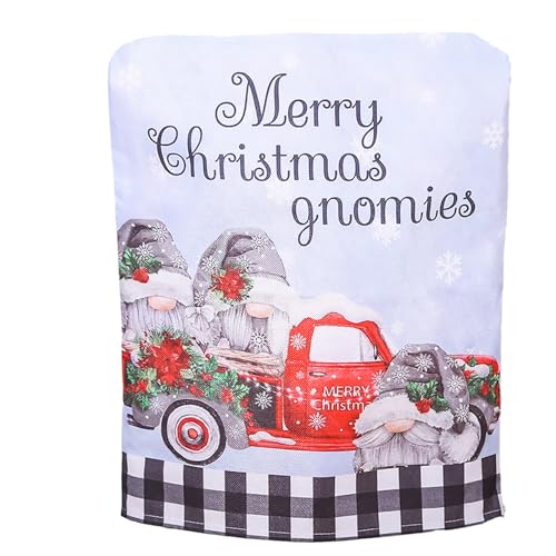 Songelt Stuhlbezug für Weihnachtsstuhl, Dekoration für Bankett, Küche, Esszimmer, Schonbezüge für Neujahrsgeschenke, Esszimmerstühle von Songelt