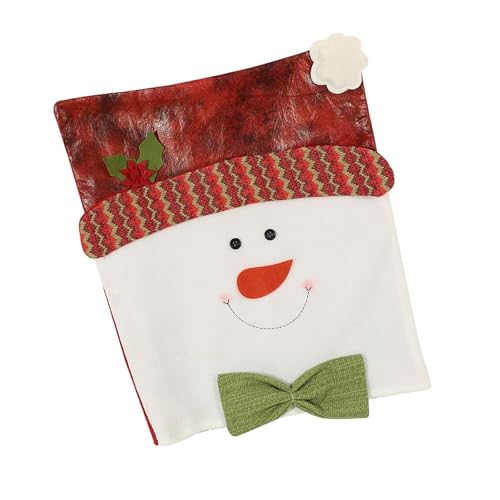 Songelt Stuhlhussen für Weihnachten, Ahornblatt, Weihnachtsmann, Festival, Heimdekoration, dehnbarer Stoff, waschbare Schonbezüge, Esszimmer-Dekoration, Blatt-Weihnachtsmann-Designs Songelt Stuhlhussen für Weihnachten, Ahornblatt, Weihnachtsmann, Festival, Heimdekoration, dehnbarer Stoff, waschbare Schonbezüge, Esszimmer-Dekoration, Blatt-Weihnachtsmann-Designs von Songelt