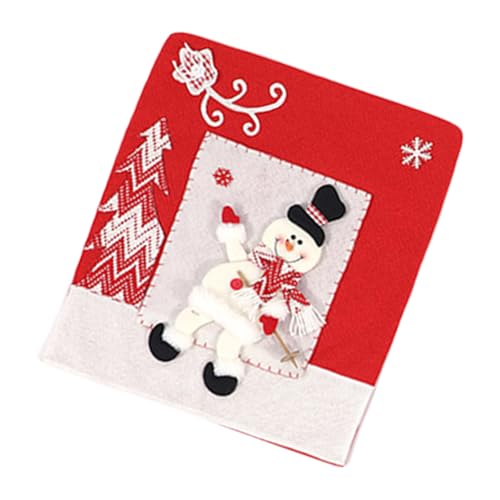Songelt Stuhlhussen mit Weihnachtsmann-Design, Weihnachtsmann-Design, für Tischdekoration, Festival-Stuhl Songelt Stuhlhussen mit Weihnachtsmann-Design, Weihnachtsmann-Design, für Tischdekoration, Festival-Stuhl von Songelt
