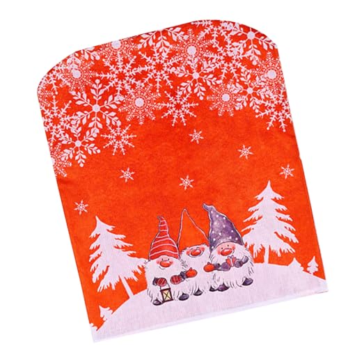 Songelt Stuhlrückenbezüge mit Weihnachtsmotiv, für Esszimmer, Küche, Dekoration, 48 x 57 cm, Weihnachtsmotiv, 1/4 Stück Songelt Stuhlrückenbezüge mit Weihnachtsmotiv, für Esszimmer, Küche, Dekoration, 48 x 57 cm, Weihnachtsmotiv, 1/4 Stück von Songelt
