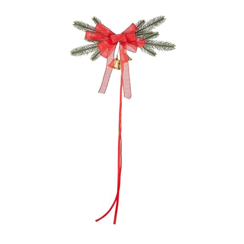 Songelt Stuhlrückseite mit Schleife und Tannennadel, Blumenverzierung, Weihnachten, Hochzeit, Gang, Stuhldekoration, Festivalbedarf, Gründekoration Songelt Stuhlrückseite mit Schleife und Tannennadel, Blumenverzierung, Weihnachten, Hochzeit, Gang, Stuhldekoration, Festivalbedarf, Gründekoration von Songelt