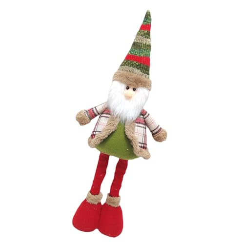 Songelt Teleskop-Weihnachtsmann-Figur, verstellbar, Weihnachtsdekoration, sicheres Polyester, für den Innenbereich, Weihnachtsbaum, Tischplatten, Desktop-Festival-Dekorationen für Zuhause und Büro Songelt Teleskop-Weihnachtsmann-Figur, verstellbar, Weihnachtsdekoration, sicheres Polyester, für den Innenbereich, Weihnachtsbaum, Tischplatten, Desktop-Festival-Dekorationen für Zuhause und Büro von Songelt
