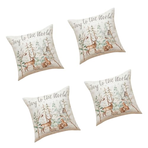 Songelt Weihnachts-Kissenbezüge, Rentier-Kissen, Dekoration, Kissen für Couch, Wohnzimmer, Schlafzimmer, Rentier-Kissenbezug Songelt Weihnachts-Kissenbezüge, Rentier-Kissen, Dekoration, Kissen für Couch, Wohnzimmer, Schlafzimmer, Rentier-Kissenbezug von Songelt