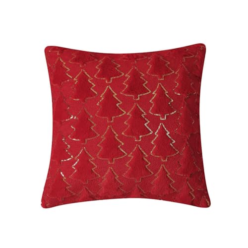 Songelt Weihnachts-Kissenbezüge für Couch, Wohnzimmer, Schlafzimmer, Urlaub, Überwurfkissen Songelt Weihnachts-Kissenbezüge für Couch, Wohnzimmer, Schlafzimmer, Urlaub, Überwurfkissen von Songelt