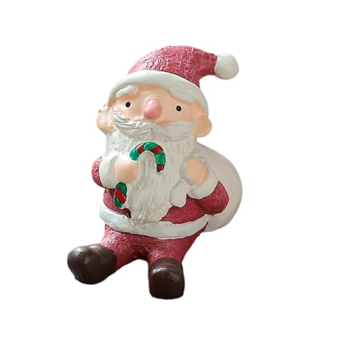 Songelt Weihnachtsdekoration aus Kunstharz, Weihnachtsmann, Schneemann, Rentier, bruchsicheres Design, Desktop-Ornament für den Familiengebrauch, Heimdekoration, Kunstharz-Ornament Songelt Weihnachtsdekoration aus Kunstharz, Weihnachtsmann, Schneemann, Rentier, bruchsicheres Design, Desktop-Ornament für den Familiengebrauch, Heimdekoration, Kunstharz-Ornament von Songelt