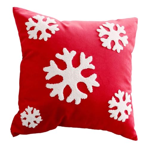 Songelt Weihnachtshandtuch, bestickt, Sofakissenschutz, abnehmbarer Kissenbezug für Wohnzimmer und Schlafzimmer, Weihnachts-Kissenbezug Songelt Weihnachtshandtuch, bestickt, Sofakissenschutz, abnehmbarer Kissenbezug für Wohnzimmer und Schlafzimmer, Weihnachts-Kissenbezug von Songelt