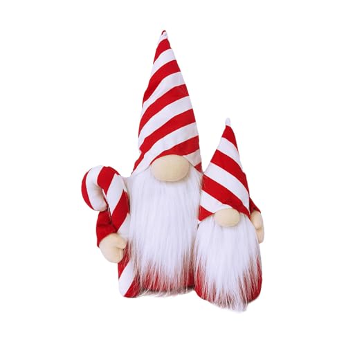 Songelt Weihnachtswichtel, Plüschpuppen mit großer Nase, gestreifter Hut, Zwergfest, Heimdekoration, für Urlaub, Zuhause, Büro, Ornamente Songelt Weihnachtswichtel, Plüschpuppen mit großer Nase, gestreifter Hut, Zwergfest, Heimdekoration, für Urlaub, Zuhause, Büro, Ornamente von Songelt
