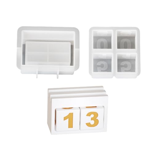 Stabiles Silikonform-Set in verschiedenen Größen, tragbares Zubehör für Bastelbedarf, Gips, Basteln, Feier-Zubehör von Songelt