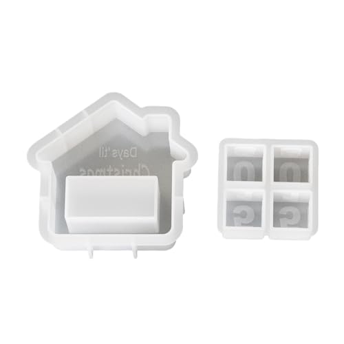Stabiles Silikonform-Set in verschiedenen Größen, tragbares Zubehör für Bastelbedarf, Gips, Basteln, Feier-Zubehör von Songelt
