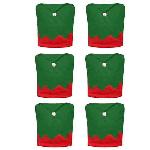 Stuhlbezug mit Weihnachtsmannmütze, Dekoration, Tisch, Neujahr 2024, Ornament für Zuhause, Esszimmer, Geschenk, Urlaub, Stuhlbezug Stuhlbezug mit Weihnachtsmannmütze, Dekoration, Tisch, Neujahr 2024, Ornament für Zuhause, Esszimmer, Geschenk, Urlaub, Stuhlbezug von Songelt