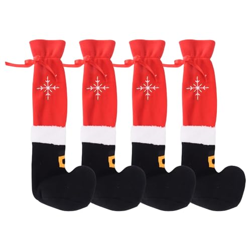Stuhlfußbezug, Weihnachtsmotiv, Stuhlhussen, Beindekoration, Füße, Socken für Weihnachten, Urlaub, Flanell-Stuhlhussen Stuhlfußbezug, Weihnachtsmotiv, Stuhlhussen, Beindekoration, Füße, Socken für Weihnachten, Urlaub, Flanell-Stuhlhussen von Songelt