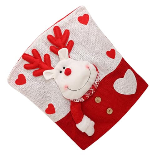 Stuhlhussen mit Weihnachtsmannmütze, für Zuhause, Festlichkeiten, Weihnachtsabdeckung Stuhlhussen mit Weihnachtsmannmütze, für Zuhause, Festlichkeiten, Weihnachtsabdeckung von Songelt