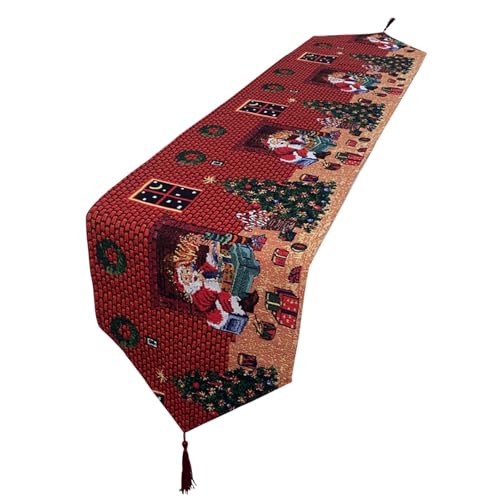 Tischdecke mit Weihnachtsbaum-Motiv für Partys und Versammlungen Tischdecke mit Weihnachtsbaum-Motiv für Partys und Versammlungen von Songelt