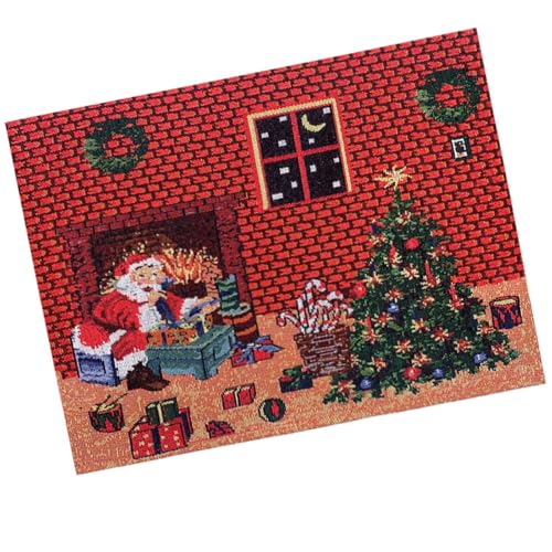 Tischdecke mit Weihnachtsbaum-Motiv für Partys und Versammlungen Tischdecke mit Weihnachtsbaum-Motiv für Partys und Versammlungen von Songelt