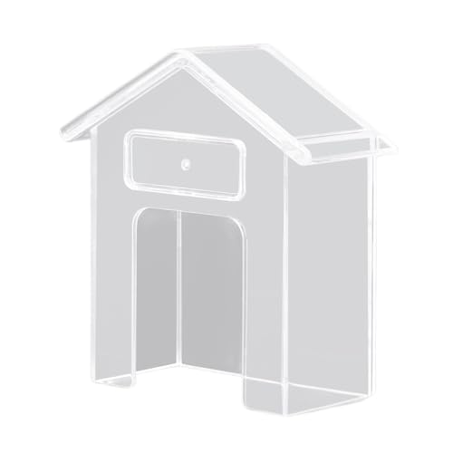 Transparente Kunststoff-Türklingel, Regenschutz, Türklingel, Regenschutz, transparente Hausform, Türklingel, Regenschutz, dauerhafte Box von Songelt