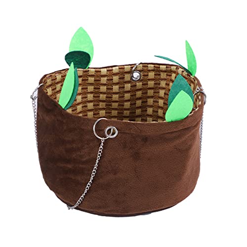 Vogelhängematte für Käfig, warmes Nest, Plüschbett, Papageien, zum Spielen, Winterpapageien, Kuscheln Vogelhängematte für Käfig, warmes Nest, Plüschbett, Papageien, zum Spielen, Winterpapageien, Kuscheln von Songelt