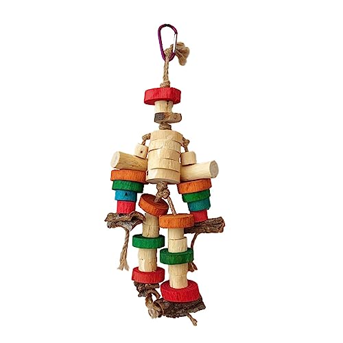 Vogelkäfig Spielzeug Vogelkäfig Hängend Beißspielzeug Holzblock Käfig Seil Kauen Klettern Schaukel Für Lovebirds Kakadus Vogel Holzstange Vogelkäfig Spielzeug Vogelkäfig Hängend Beißspielzeug Holzblock Käfig Seil Kauen Klettern Schaukel Für Lovebirds Kakadus Vogel Holzstange von Songelt