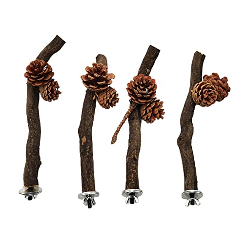 Vogelsitzstange, natürlicher Baum, Weinholz, Ständer, Ast, Tannenzapfen, ungiftig, Papageienspielzeug, stabile Scheuerstation, Käfigzubehör, Vogelsitzstangen, Naturholz Vogelsitzstange, natürlicher Baum, Weinholz, Ständer, Ast, Tannenzapfen, ungiftig, Papageienspielzeug, stabile Scheuerstation, Käfigzubehör, Vogelsitzstangen, Naturholz von Songelt