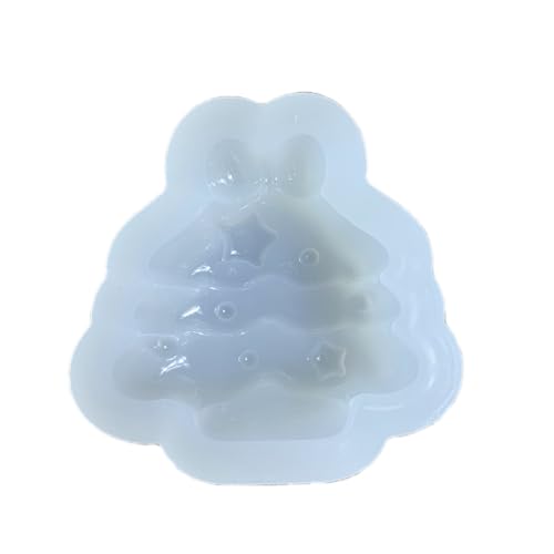 Weihnachts-Silikonform, bezauberndes Rentier und Weihnachtsbaum-Zubehör, Basteln, Ornament, Harz-Silikonform für den Urlaub Weihnachts-Silikonform, bezauberndes Rentier und Weihnachtsbaum-Zubehör, Basteln, Ornament, Harz-Silikonform für den Urlaub von Songelt