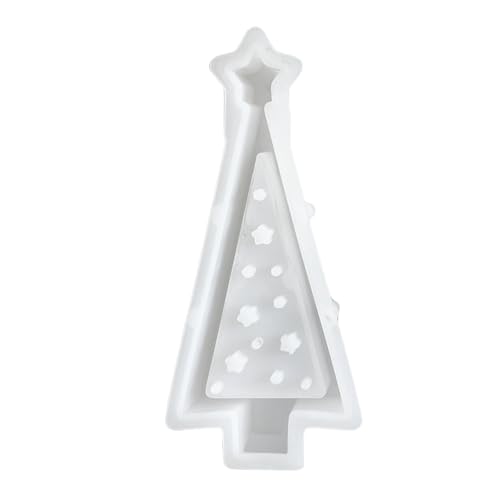 Weihnachtsbaum-Bilderrahmen-Form, stabiles Silikon-Zubehör für einzigartige Tischdekorationen und Ornamente, Silikonform von Songelt