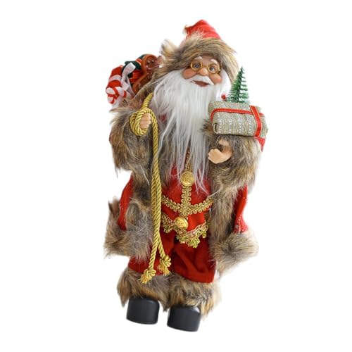 Weihnachtsmann-Statue, traditionelle Weihnachtsdekoration, Innenfigur, Heimdekoration, Familie, Weihnachtsmann, Familie Weihnachtsmann-Statue, traditionelle Weihnachtsdekoration, Innenfigur, Heimdekoration, Familie, Weihnachtsmann, Familie von Songelt