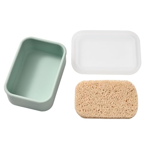 Wiederverwendbare Silikon-Seifenschale mit Pad für Dusche, Waschbecken, Arbeitsplatte, tragbare Aufbewahrungsbox, Badezimmer, multifunktionale Seifenaufbewahrung Wiederverwendbare Silikon-Seifenschale mit Pad für Dusche, Waschbecken, Arbeitsplatte, tragbare Aufbewahrungsbox, Badezimmer, multifunktionale Seifenaufbewahrung von Songelt