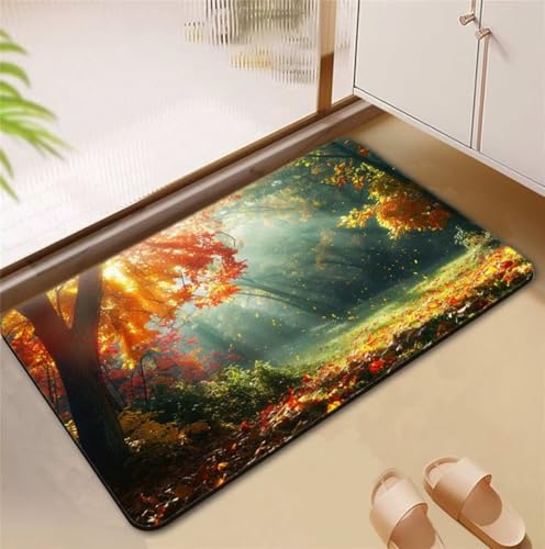 Badezimmerteppich Sun Badematte Rutschfester 140x200cm, Super Absorbierender Badteppich rutschfest Waschbar Duschvorleger Schnelltrocknend Badvorleger Badematte Dünne Stone Bath Mat Mats D4-758 Badezimmerteppich Sun Badematte Rutschfester 140x200cm, Super Absorbierender Badteppich rutschfest Waschbar Duschvorleger Schnelltrocknend Badvorleger Badematte Dünne Stone Bath Mat Mats D4-758 von Songtt