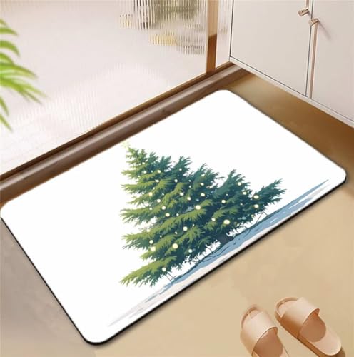 Badezimmerteppich Tree Badematte Rutschfester 90x120cm, Super Absorbierender Badteppich rutschfest Waschbar Duschvorleger Schnelltrocknend Badvorleger Badematte Dünne Stone Bath Mat Mats D4-806 Badezimmerteppich Tree Badematte Rutschfester 90x120cm, Super Absorbierender Badteppich rutschfest Waschbar Duschvorleger Schnelltrocknend Badvorleger Badematte Dünne Stone Bath Mat Mats D4-806 von Songtt