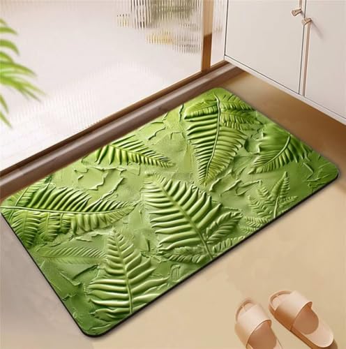 Badezimmerteppich Turquoise Badematte Rutschfester 60x100cm, Super Absorbierender Badteppich rutschfest Waschbar Duschvorleger Schnelltrocknend Badvorleger Badematte Dünne Stone Bath Mat Mats D4-821 Badezimmerteppich Turquoise Badematte Rutschfester 60x100cm, Super Absorbierender Badteppich rutschfest Waschbar Duschvorleger Schnelltrocknend Badvorleger Badematte Dünne Stone Bath Mat Mats D4-821 von Songtt