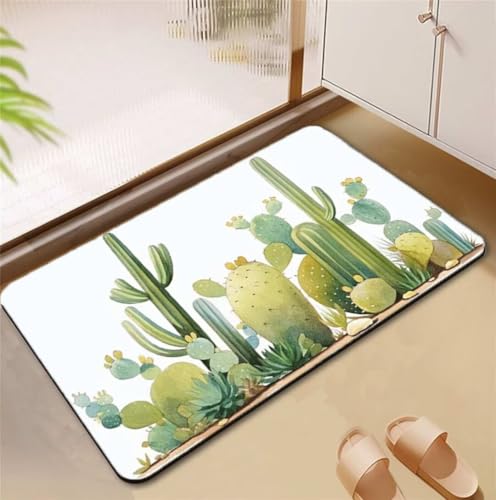 Badezimmerteppich Weiß Badematte Rutschfester 60x100cm, Super Absorbierender Badteppich rutschfest Waschbar Duschvorleger Schnelltrocknend Badvorleger Badematte Dünne Stone Bath Mat Mats D4-874 Badezimmerteppich Weiß Badematte Rutschfester 60x100cm, Super Absorbierender Badteppich rutschfest Waschbar Duschvorleger Schnelltrocknend Badvorleger Badematte Dünne Stone Bath Mat Mats D4-874 von Songtt