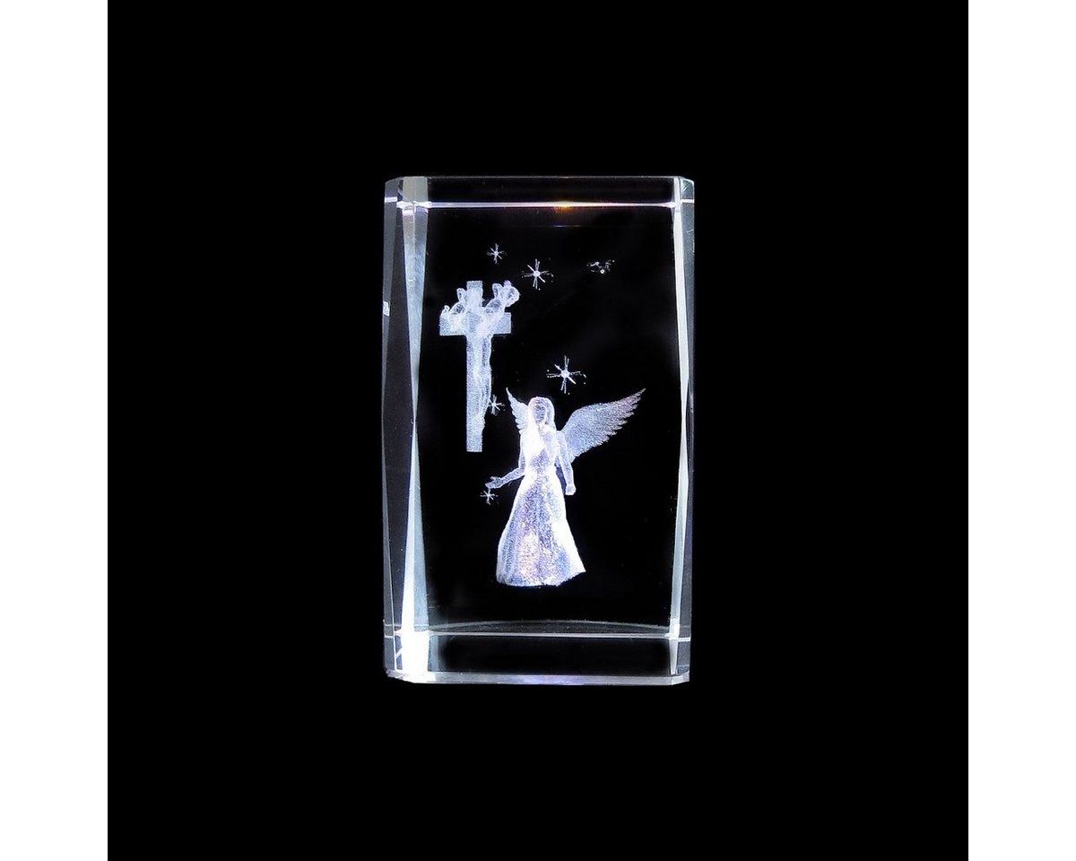 Sonia Originelli Dekoobjekt Kristallwürfel 3D Figur Deko Glas Engel Sternzeichen Hamburg, Geschenkbox von Sonia Originelli