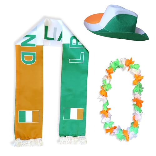 Sonia Originelli Fanset Fanartikel Fanhut Blumenkette Fanschal WM EM Farbe: Irland Sonia Originelli Fanset Fanartikel Fanhut Blumenkette Fanschal WM EM Farbe: Irland von Sonia Originelli