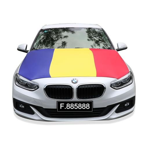 Sonia Originelli Motorhauben Fahne Autoflagge Überzieher Fanartikel WM EM Farbe: Rumänien Sonia Originelli Motorhauben Fahne Autoflagge Überzieher Fanartikel WM EM Farbe: Rumänien von Sonia Originelli