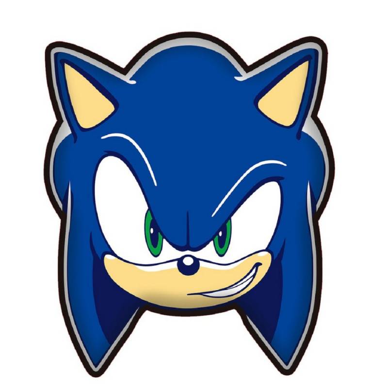 Sonic SEGA Dekokissen Kissen mit beidseitigem Digitaldruck von Sonic  SEGA