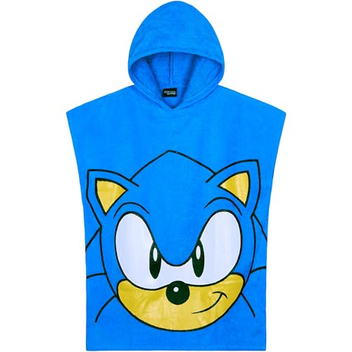 SONIC THE HEDGEHOG Kapuzen Strandtücher Junge Baumwolle Badeponcho Kinder Handtuch mit Kapuze Badetuch Strand Schwimmen Ausflug SONIC THE HEDGEHOG Kapuzen Strandtücher Junge Baumwolle Badeponcho Kinder Handtuch mit Kapuze Badetuch Strand Schwimmen Ausflug von SONIC THE HEDGEHOG