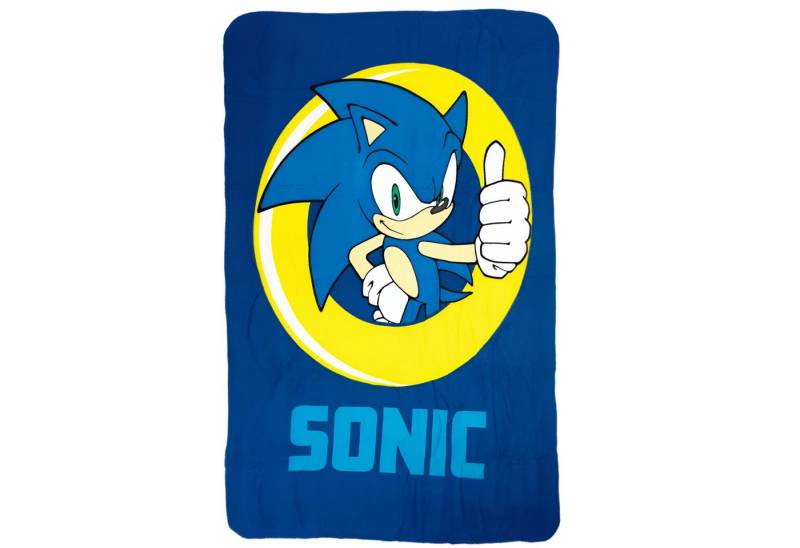 Wohndecke Sonic Prime Kinder Fleece Wohndecke warme Kuscheldecke 100x140 cm, Sonic The Hedgehog Wohndecke Sonic Prime Kinder Fleece Wohndecke warme Kuscheldecke 100x140 cm, Sonic The Hedgehog von Sonic The Hedgehog