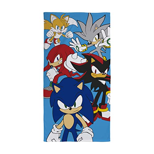 Sonic Stars Handtuch aus 100% Baumwolle von Character World