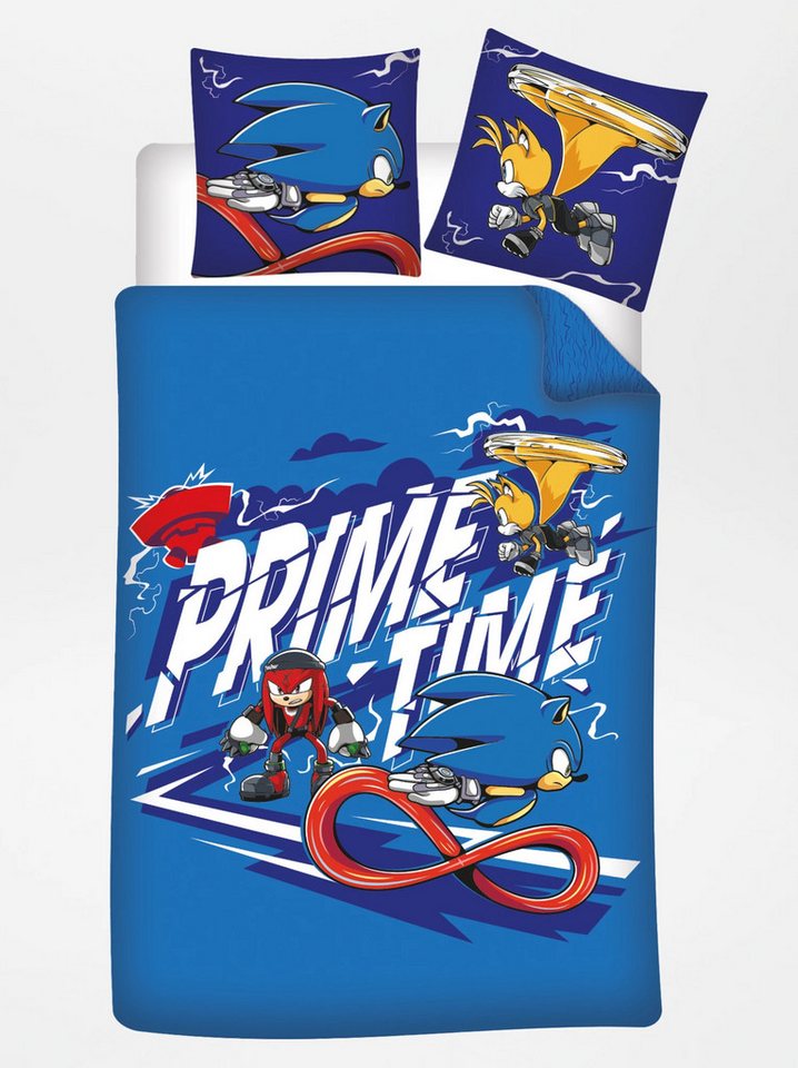 Sonic Bettwäsche 200x140 cm Buntes Bettset für Kinderzimmer Sonic Bettwäsche 200x140 cm Buntes Bettset für Kinderzimmer von Sonic