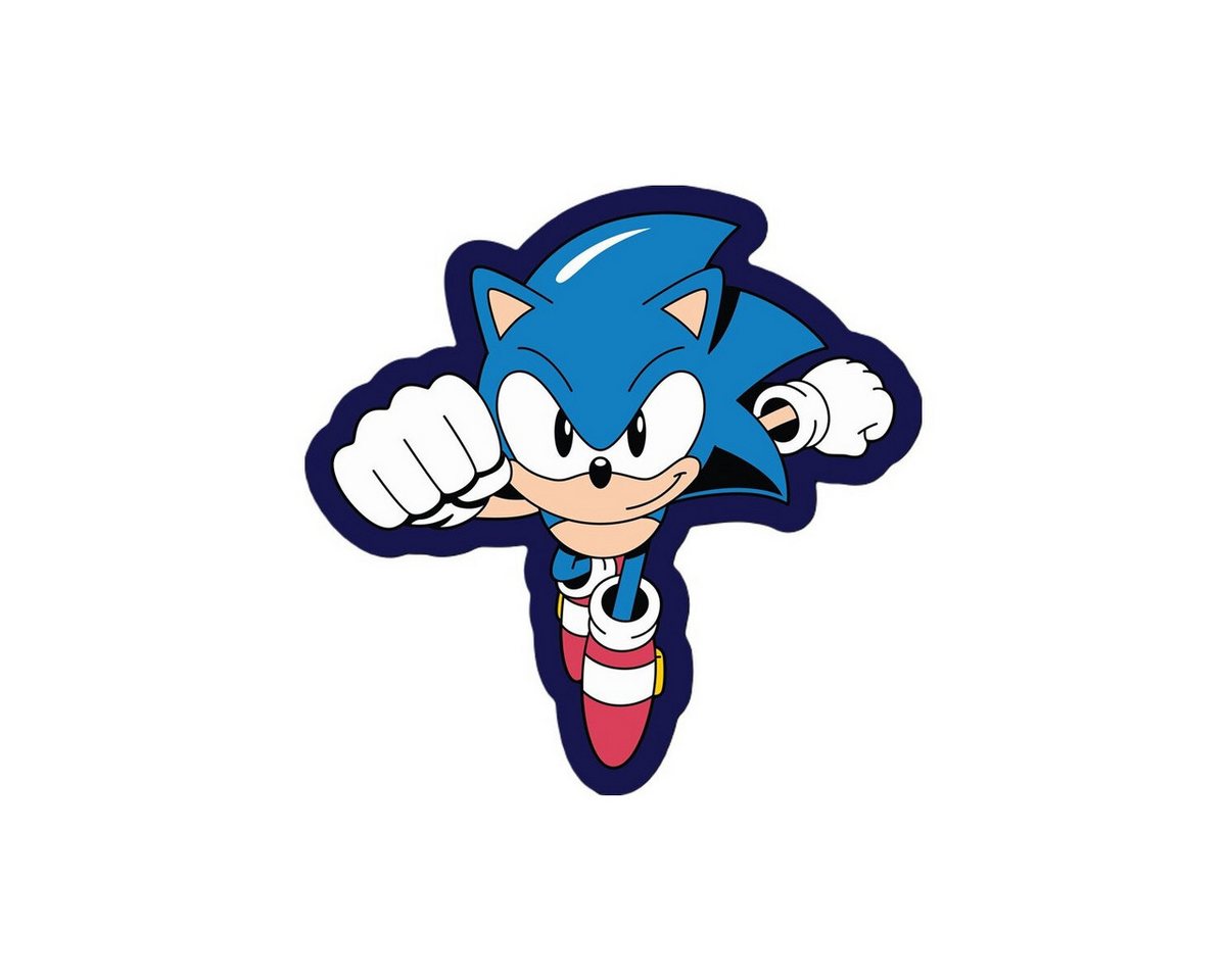 Sonic Dekokissen Sonic Kissenbezug 40x40cm – Run Design Samt Deko Kissen Sonic Dekokissen Sonic Kissenbezug 40x40cm – Run Design Samt Deko Kissen von Sonic