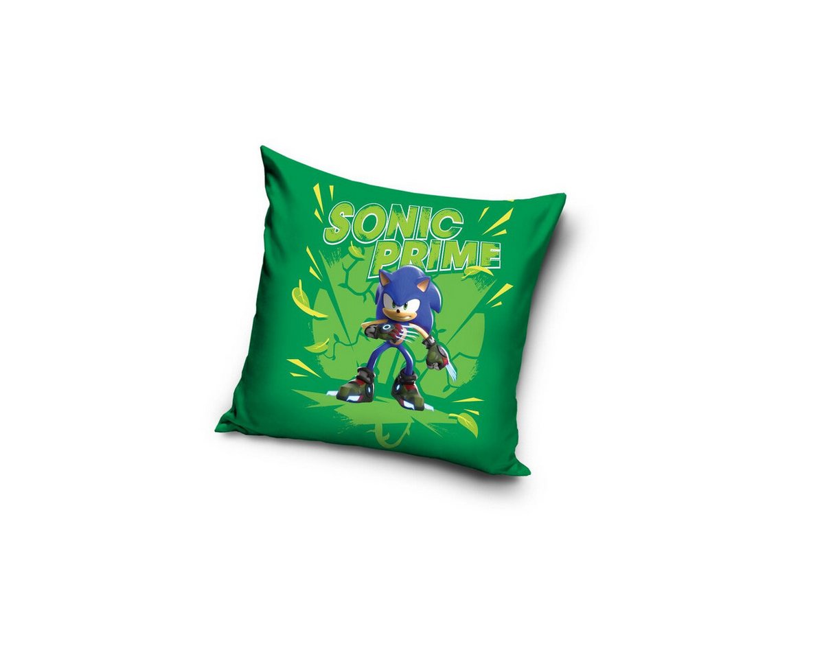Sonic Kissenbezug Sonic Kissenbezug 40x40cm – Green Velours Design Sonic Kissenbezug Sonic Kissenbezug 40x40cm – Green Velours Design von Sonic