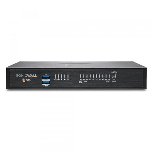 SonicWall TZ570W - Essential Edition - Sprzęt bezpieczeństwa - GigE, 5 GigE, 802.11ac Wave 2 - Wi-Fi - 2.4 GHz, 5 GHz - Program SonicWALL Secure Upgrade Plu von Sonicwall