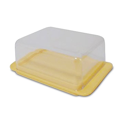 Butterdose, Farbe: pastell-gelb von Sonja-Plastic