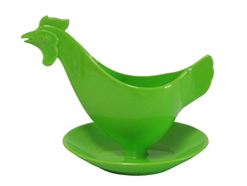 Sonja-Plastic Eierbecher Huhn grün - Der Kult-Eierbecher Made in Germany von Sonja-Plastic