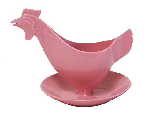 Sonja-Plastic Eierbecher Huhn rosa - Der Kult-Eierbecher Made in Germany von Sonja-Plastic