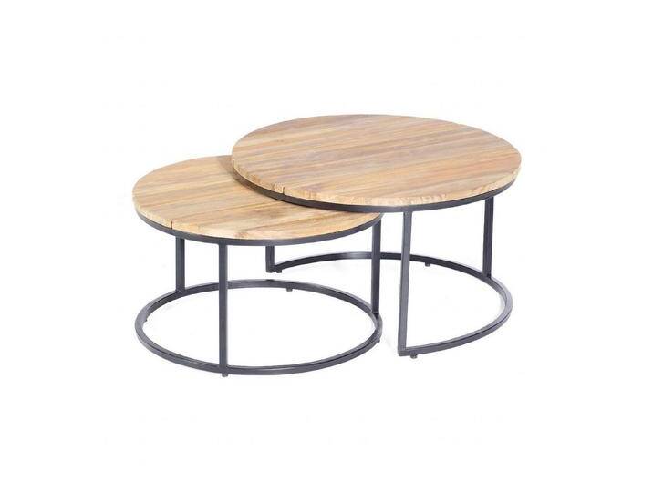 SonnenPartner Beistelltisch Sonnenpartner 2er-Set Lounge-Beistelltische Cambridge Ø 65 und 76 cm SonnenPartner Beistelltisch Sonnenpartner 2er-Set Lounge-Beistelltische Cambridge Ø 65 und 76 cm von SonnenPartner