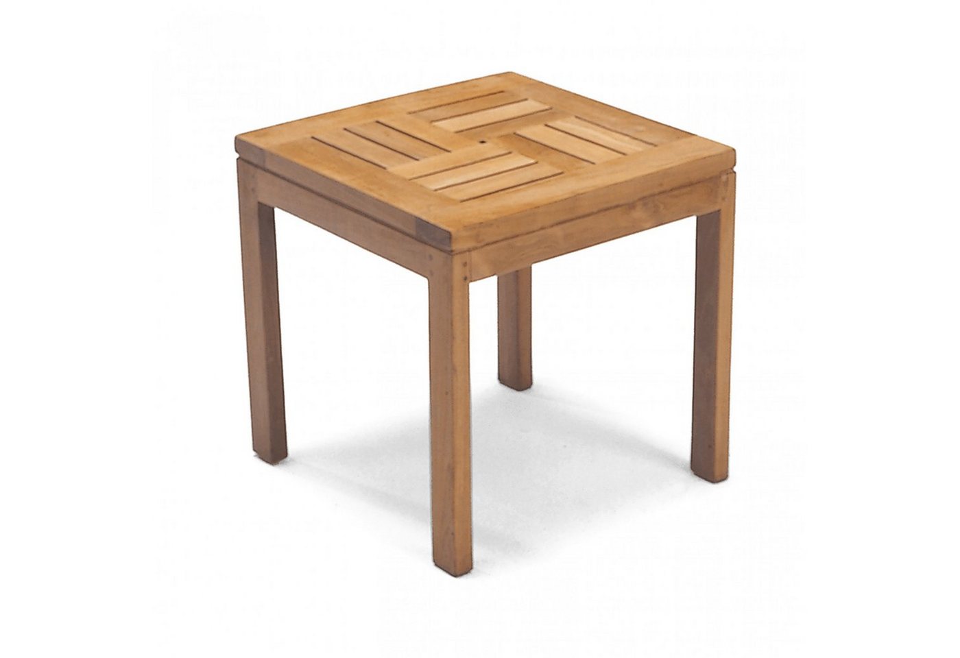 SonnenPartner Beistelltisch Sonnenpartner Beistelltisch Squareside 45x45 cm Teakholz Old Teak von SonnenPartner